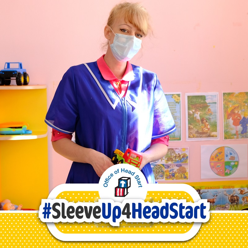 Imagen de las redes sociales (LinkedIn) para #SleeveUp4HeadStart