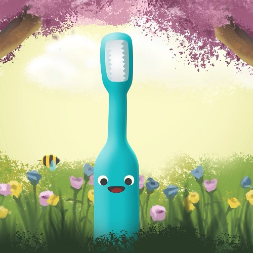 Graphic displaying a toothbrush that must be replaced.