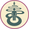 Career paths icon showing a person taking a path towards a destination.