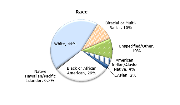 Pie chart - Race