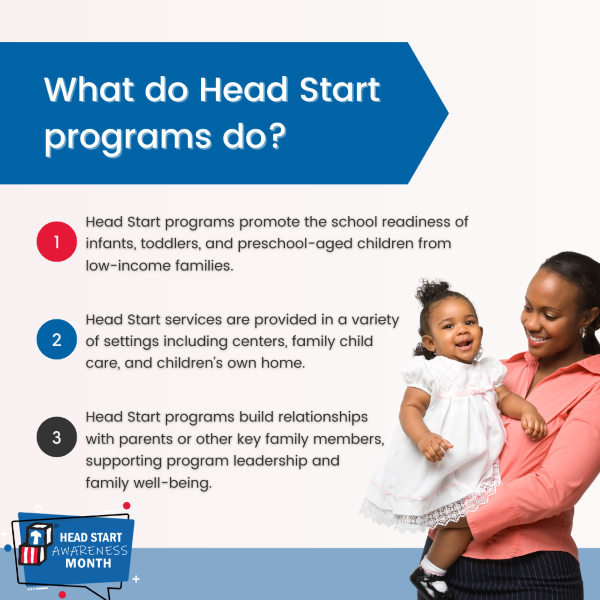 Head Start Awareness Month graphic number six.