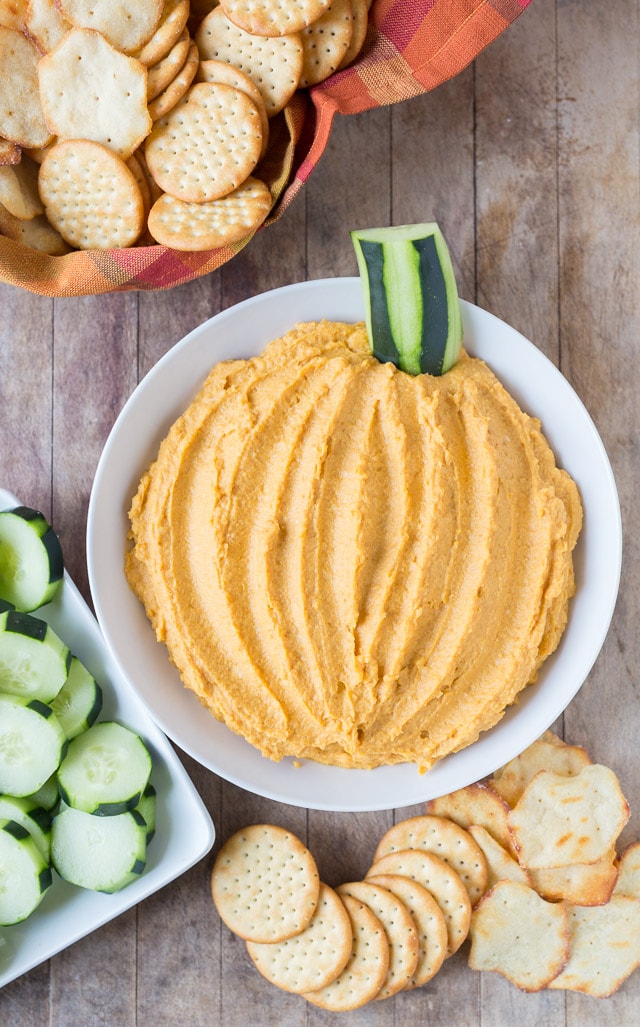 Pumpkin hummus.