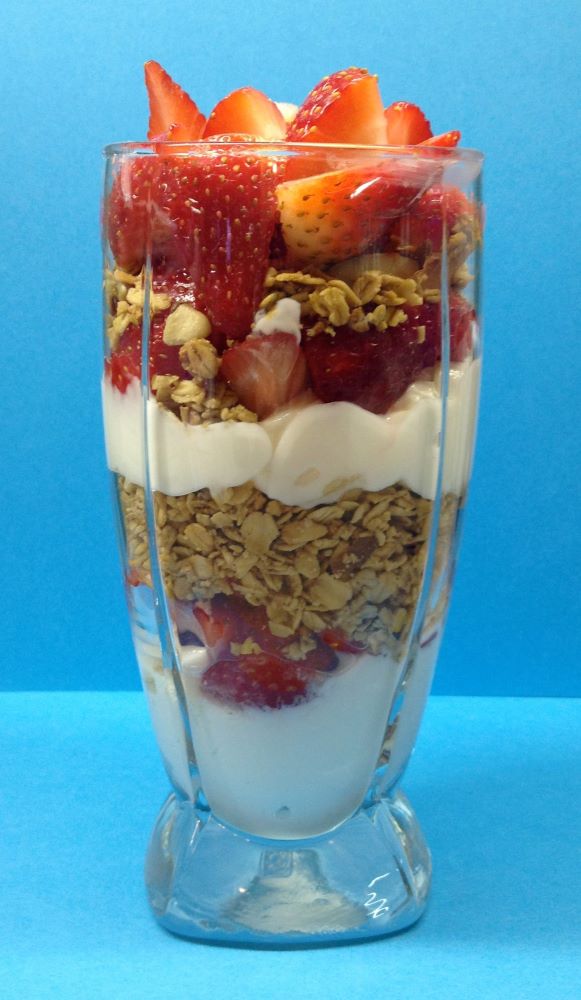 Yogurt parfaits.