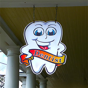 Dentist Office Sign