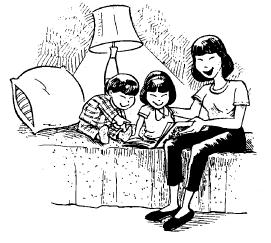 reading with children