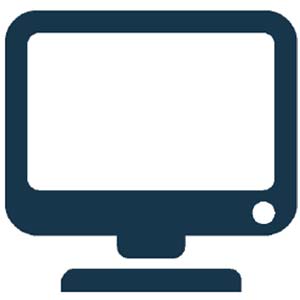 Icon of a computer monitor.