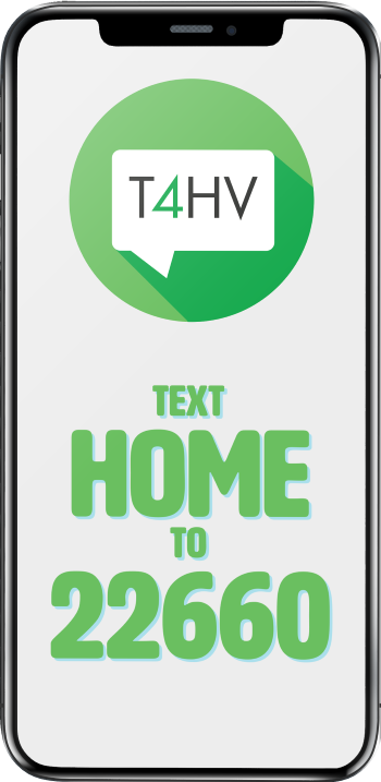 Text4HomeVisitors phone interface